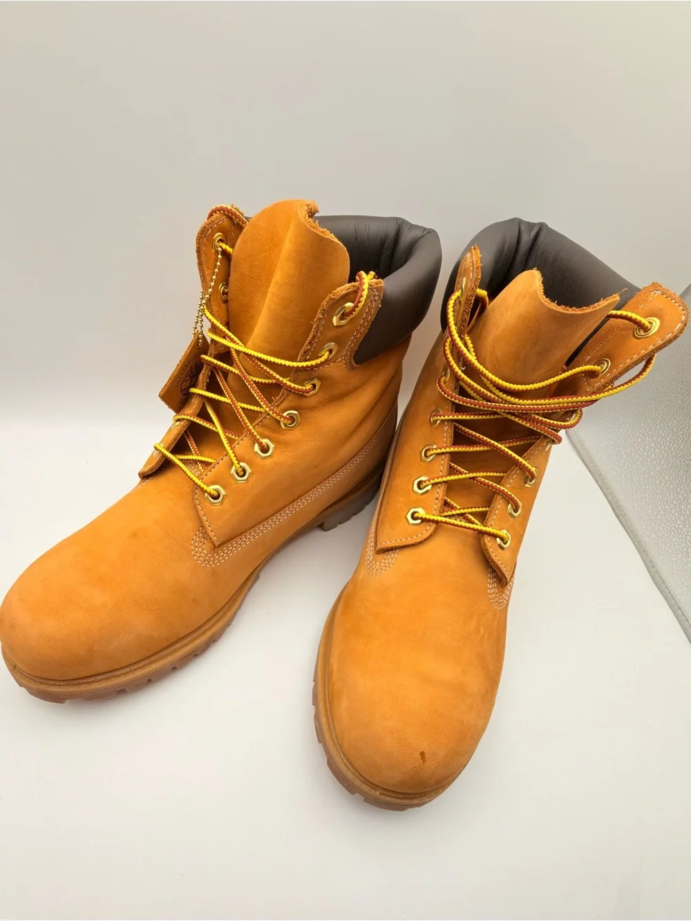Timberland Men’s 6” Premium Waterproof Boots Wheat Size 12 New